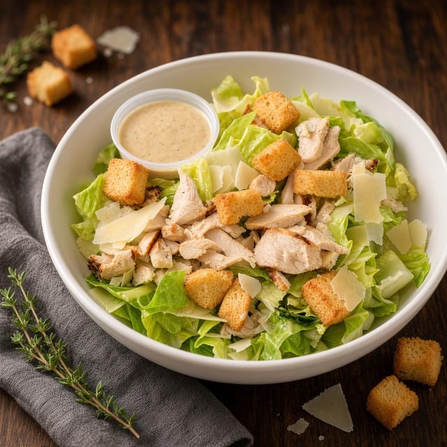 Chicken Caesar.